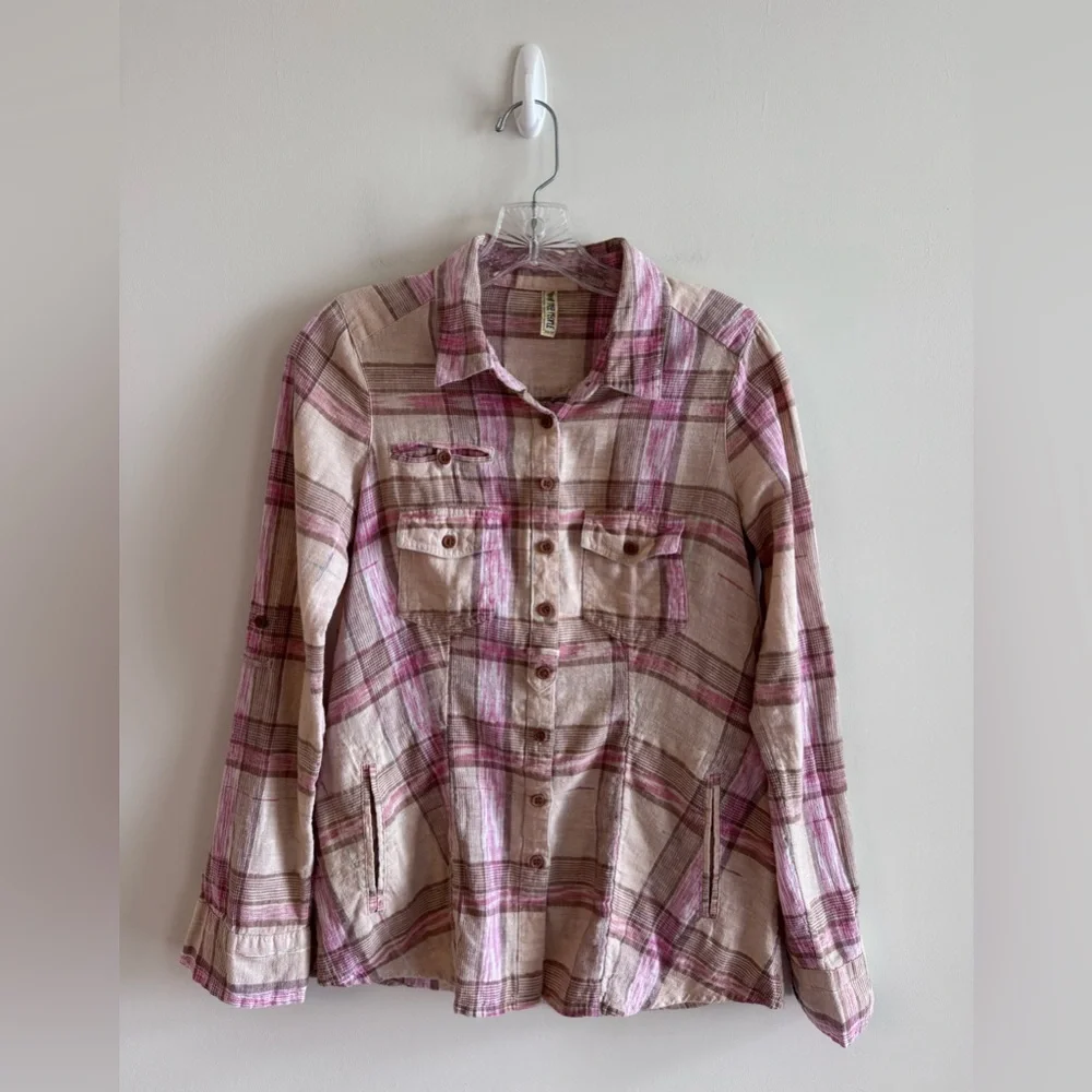 Free People Line & Cotton Flannel
